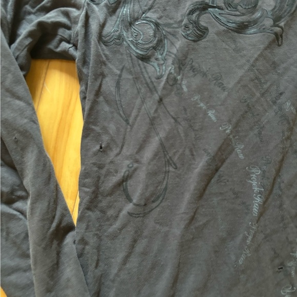 Project Raw Men's Long Sleeve Shirt - Black - Picture 2 of 5